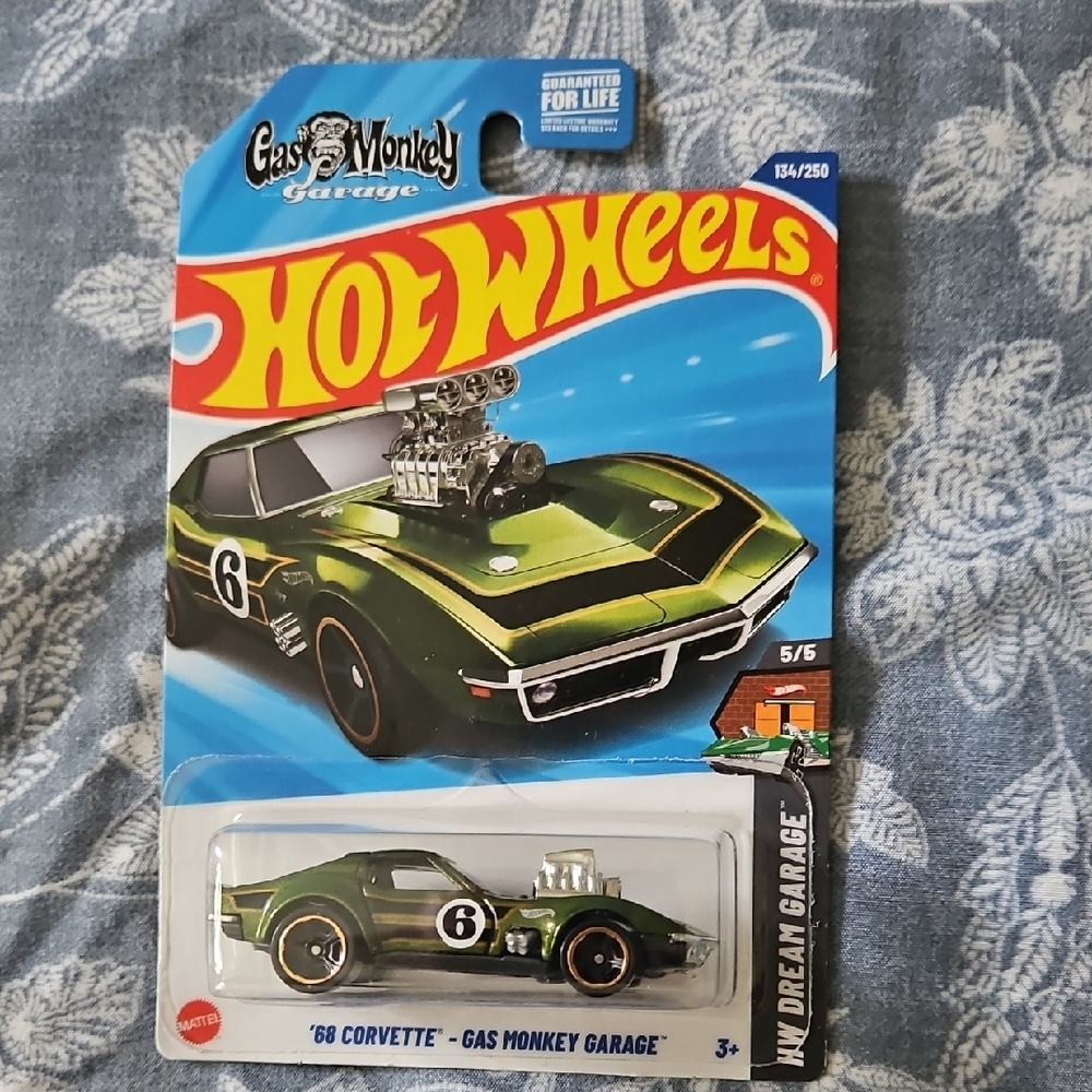 GAS MONKEY GARAGE Hot Wheels '68 Corvette Model Car
